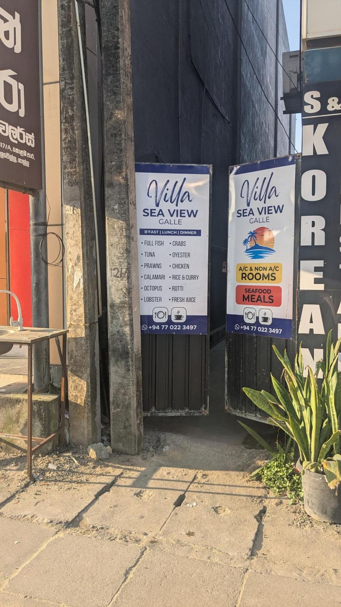 Villa Sea View Galle Exterior photo